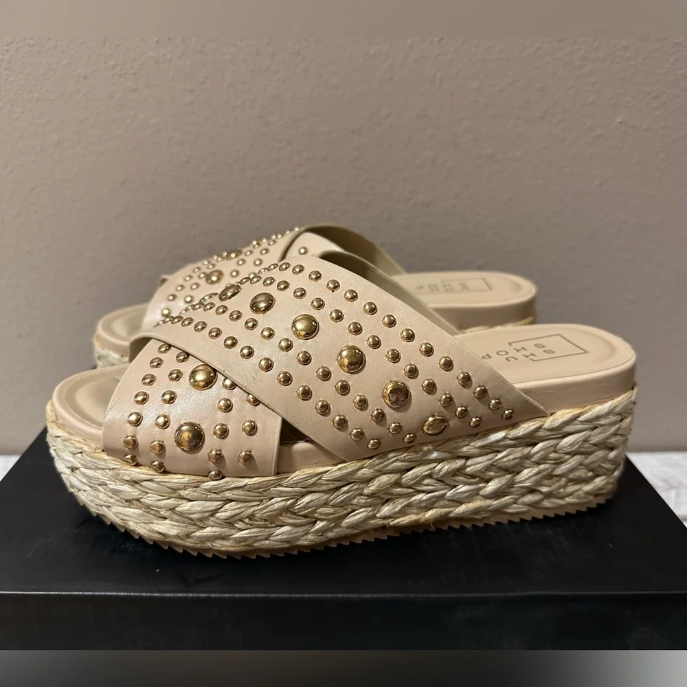 Shu Shop Kaia Platform Sandal - NIB